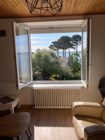 Roscanvel: Duplex Dans Maison Vue Mer Apartamento Exterior foto