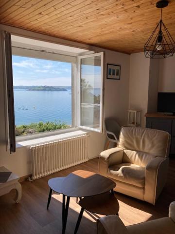 Roscanvel: Duplex Dans Maison Vue Mer Apartamento Exterior foto